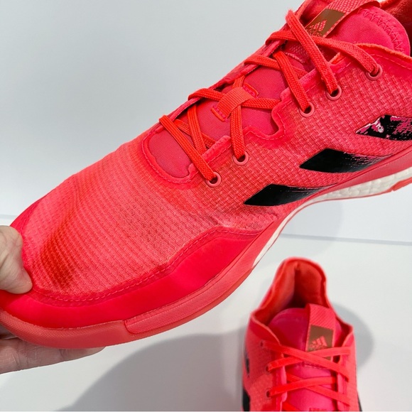 Adidas Volleyball Shoes Crazyflight Tokyo Bright Pink Women’s size 10.5 FX1761 - Picture 10 of 13